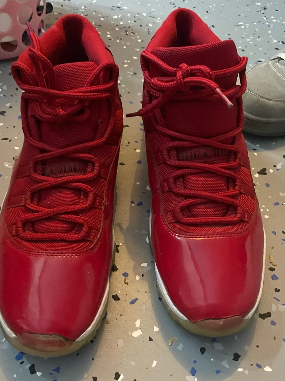 Air Jordan 11s ( gym red 11s)